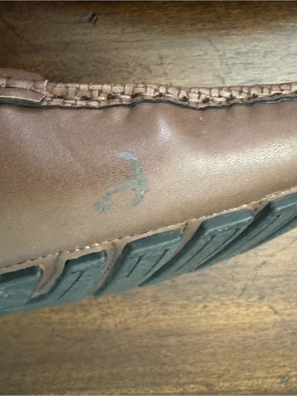 Steve Madden Men's Brown Textured Slip-On Loafers with Bridle Bit - Picture 7 of 7